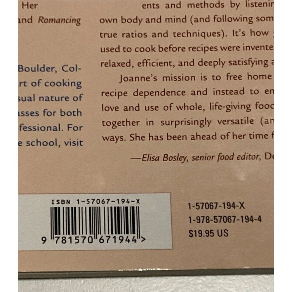 Intuitive Cooking : From the School of Natural Cookery Joanne Saltzman 2006‎